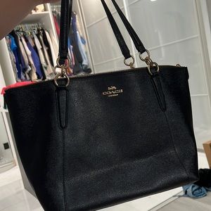 Leather Coach Purse Tote